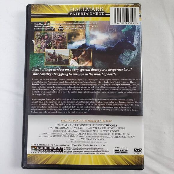 The Colt DVD (Hallmark Entertainment, Civil War Drama) - Picture 3 of 3